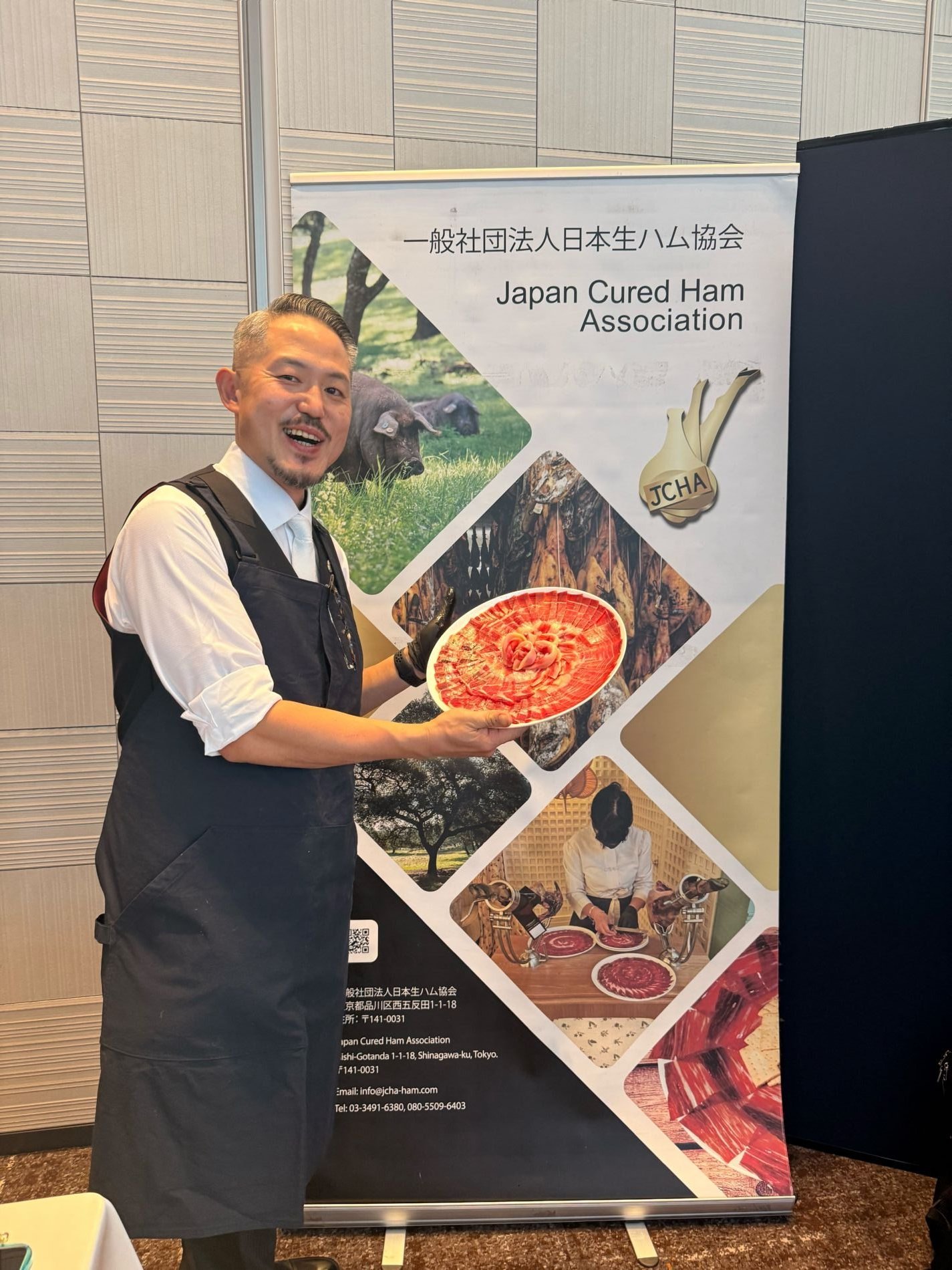 Yukio Konishi, primer profesional de la gastronom�a espa�ola en Jap�n distinguido por el Emperador